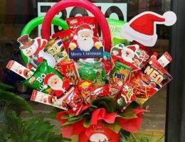 Giỏ Hoa Bánh Kẹo 08