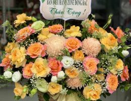 Giỏ Hoa Tươi Đẹp 20