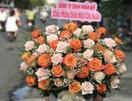 Giỏ Hoa Tươi Đẹp 23