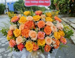 Giỏ Hoa Tươi Đẹp 26