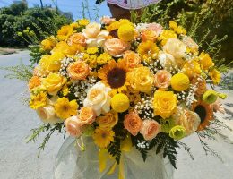 Giỏ Hoa Tươi Đẹp 35
