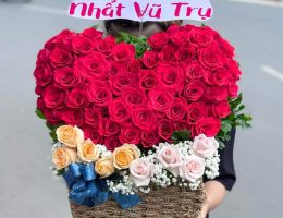 Giỏ Hoa Tươi Đẹp 04